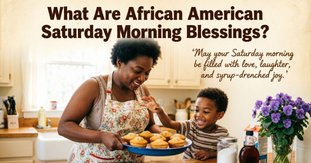 african american saturday morning blessings