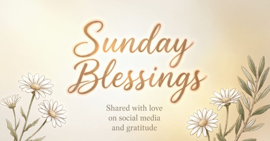 african american spiritual sunday blessings