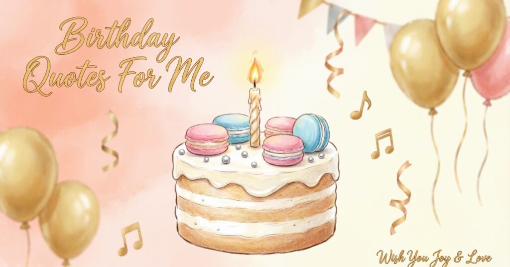 birthday quotes for yourself
