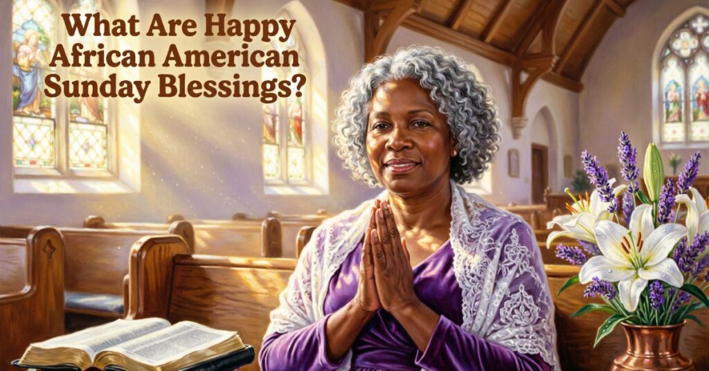 happy sunday african american