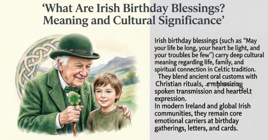 irish birthday blessing
