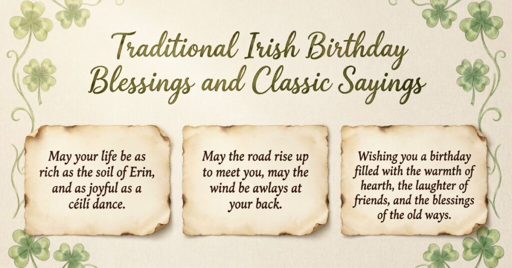 irish birthday blessing
