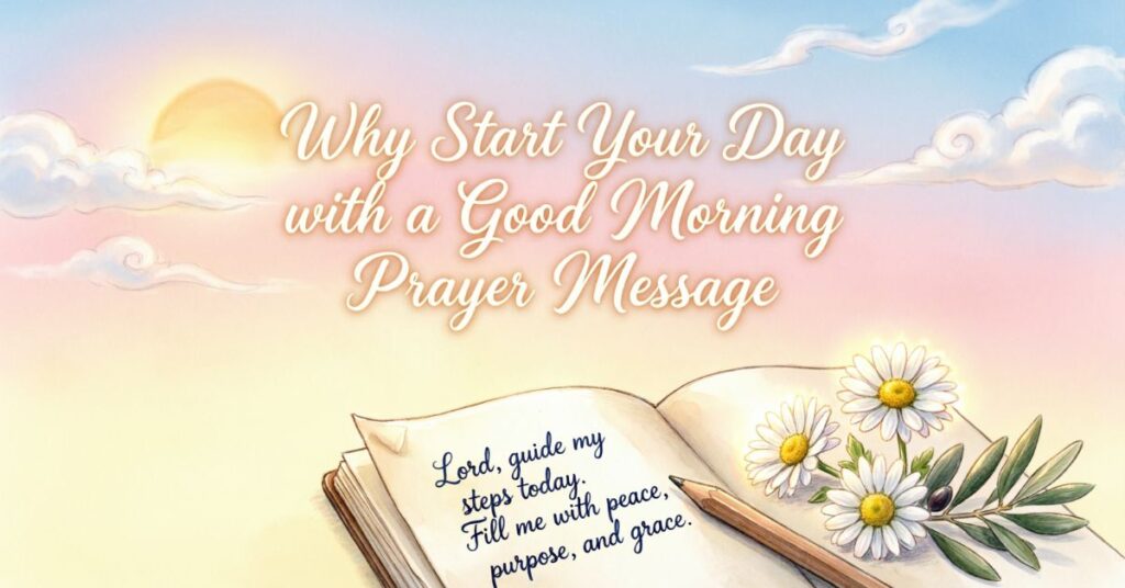 good morning pray for him