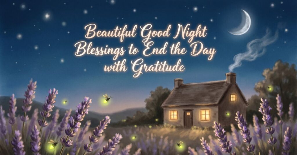 spiritual beautiful good night blessings