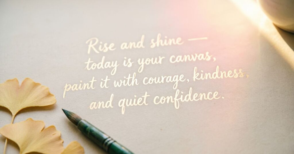 heartfelt deep meaningful good morning life quotes