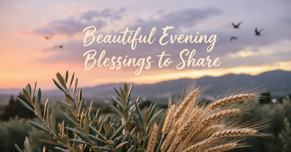 evening blessings