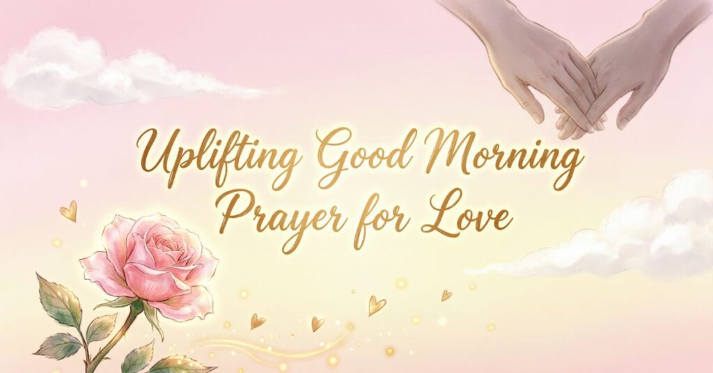 good morning prayer message for my love