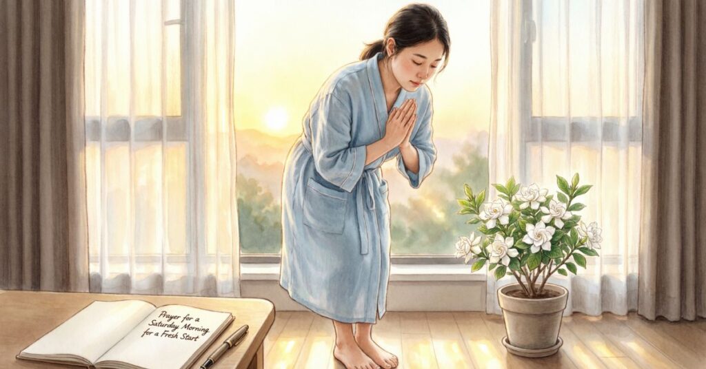 prayer for a saturday morning