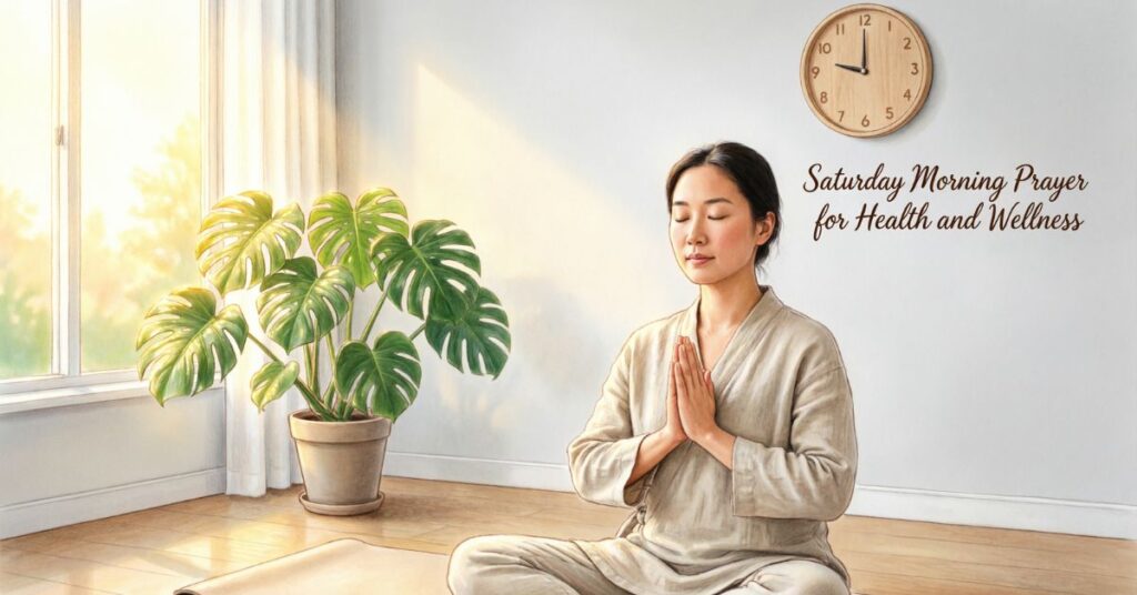 prayer for a saturday morning