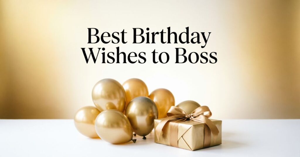 birthday wishes to boss