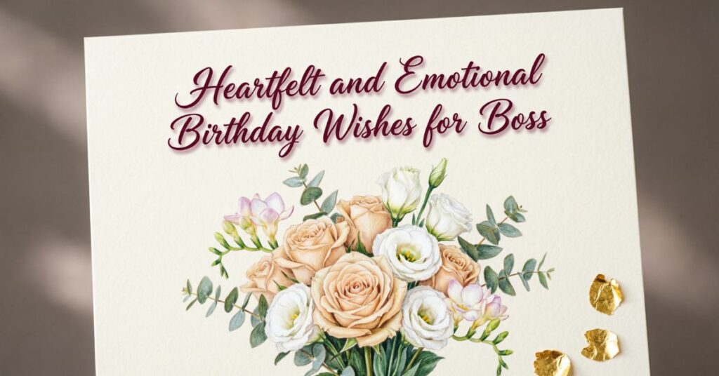 birthday wishes to boss
