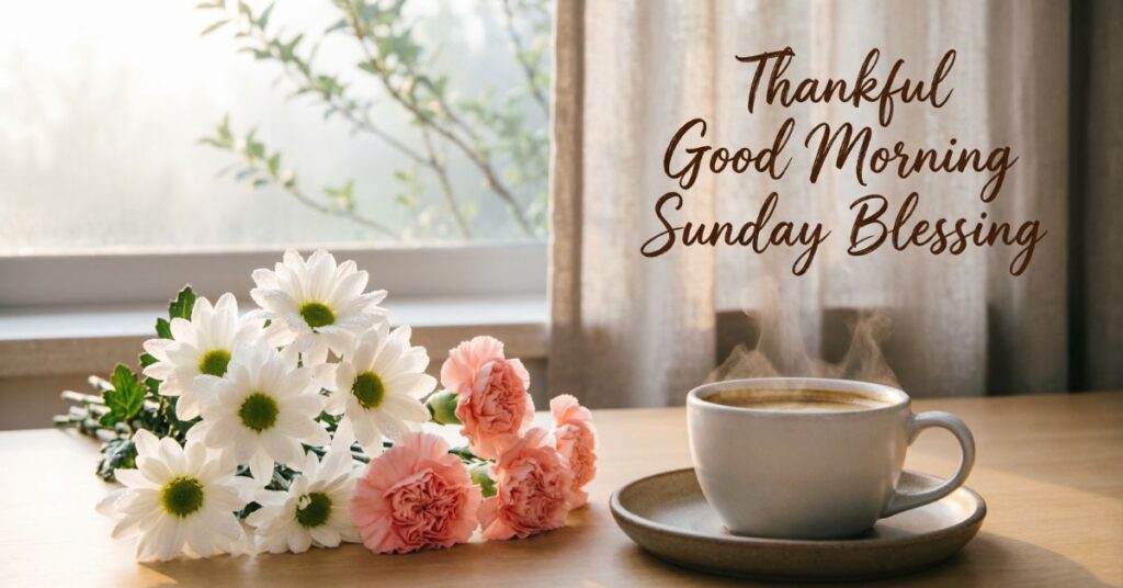 inspirational good morning sunday blessings
