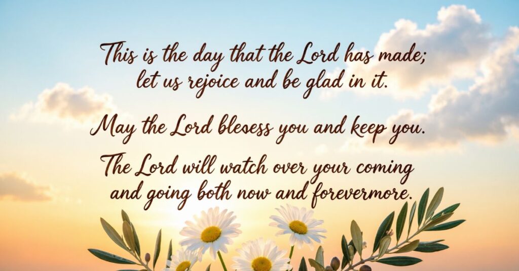 friday blessings bible verses
