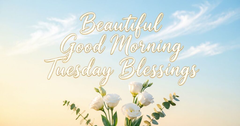 good morning tuesday blessings