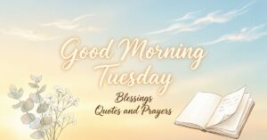 good morning tuesday blessings