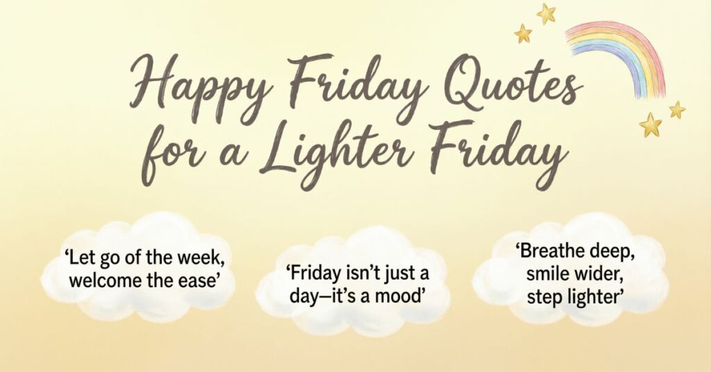 Happy Friday Quotes