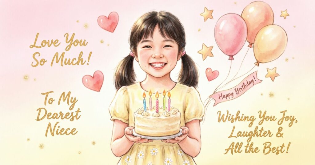 wish birthday for niece
