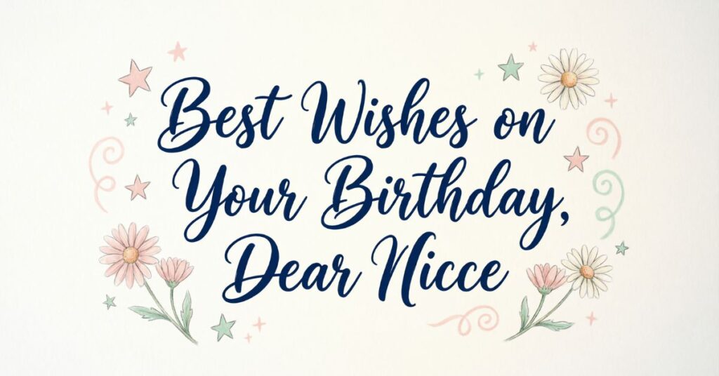 wish birthday for niece