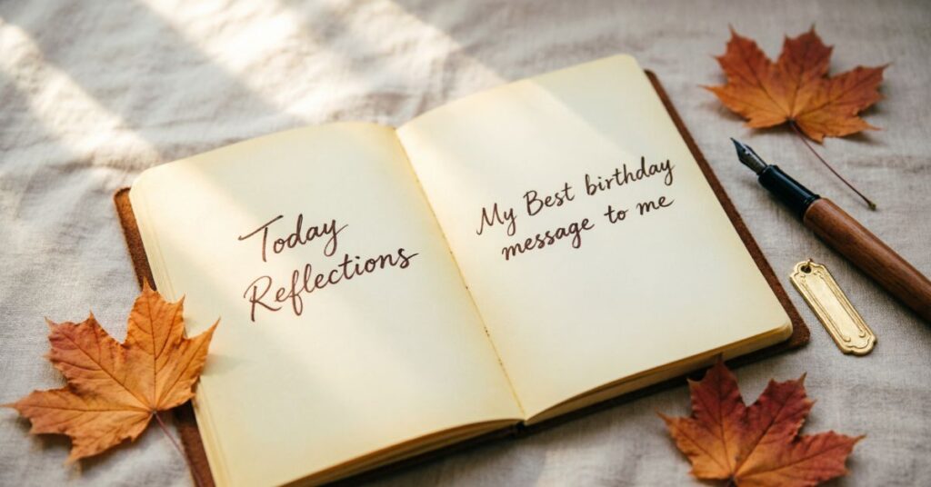 birthday message to me 