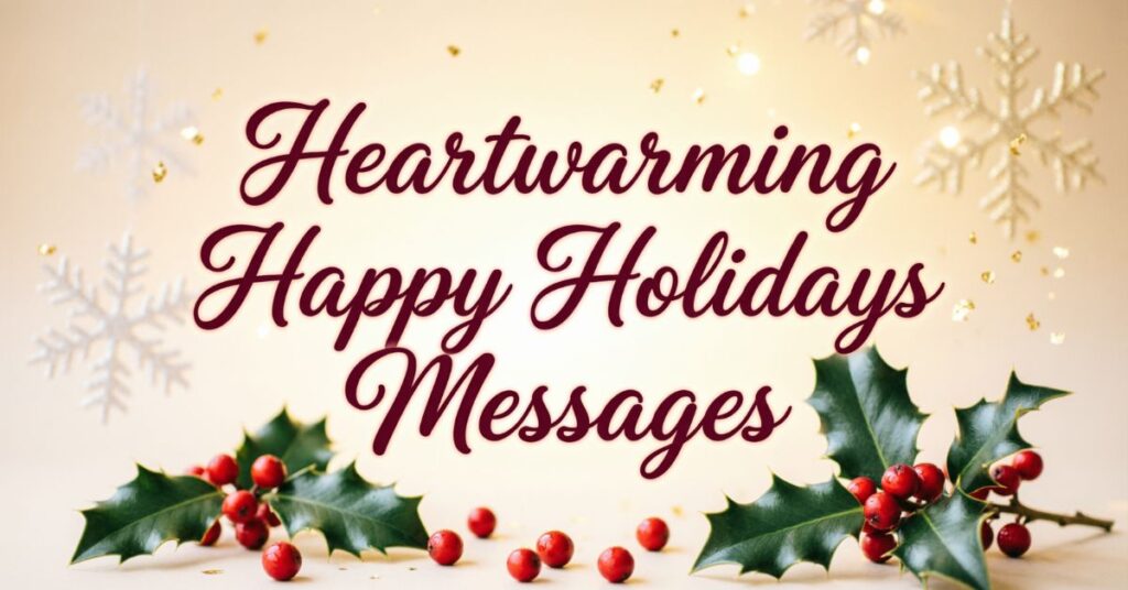 happy holidays message