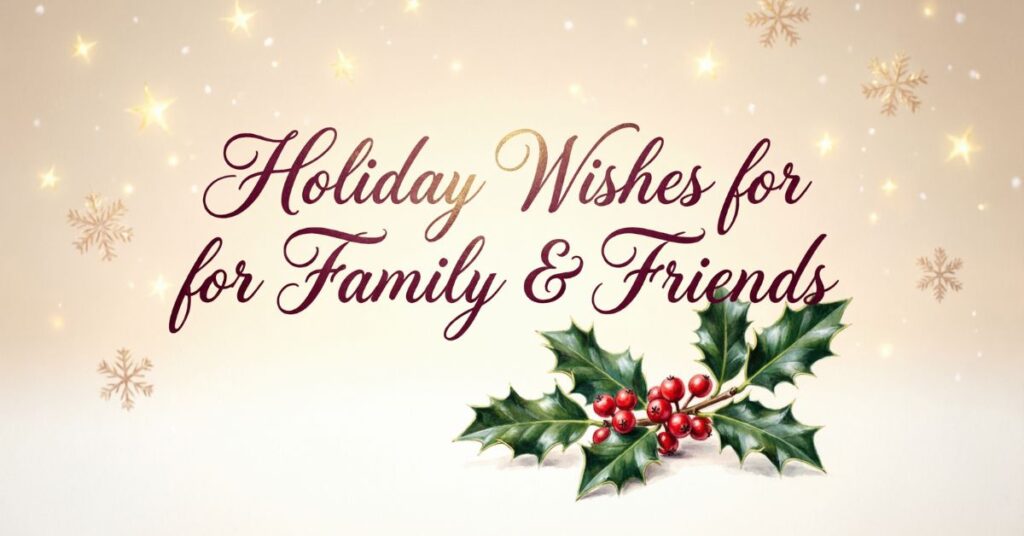 happy holidays message