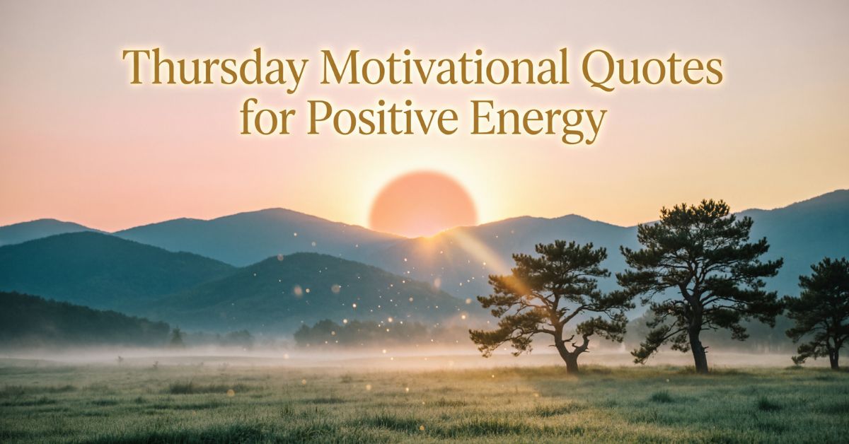thursday motivational quotes​