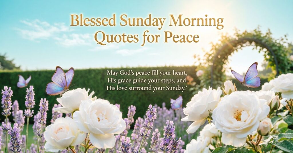blessed sunday morning