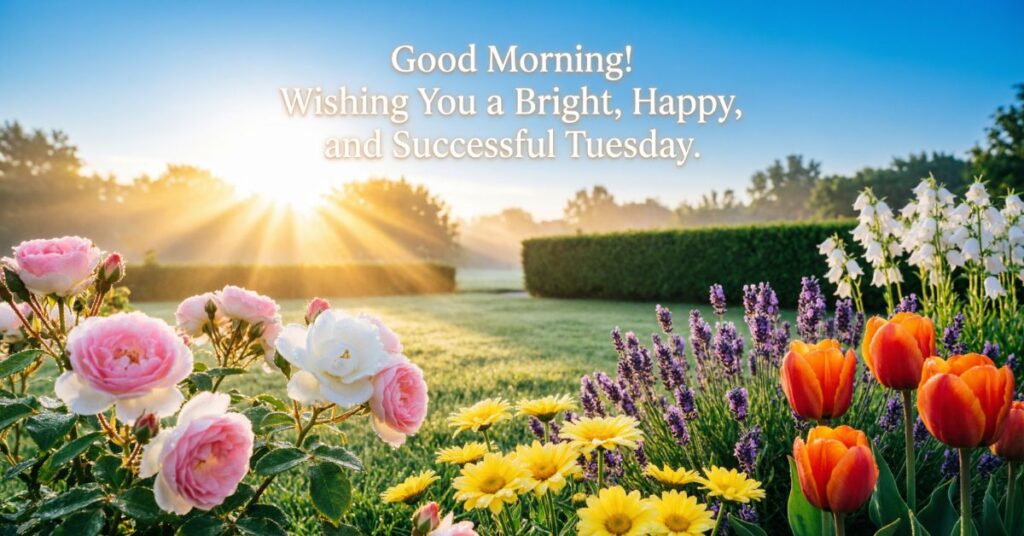 good morning happy tuesday