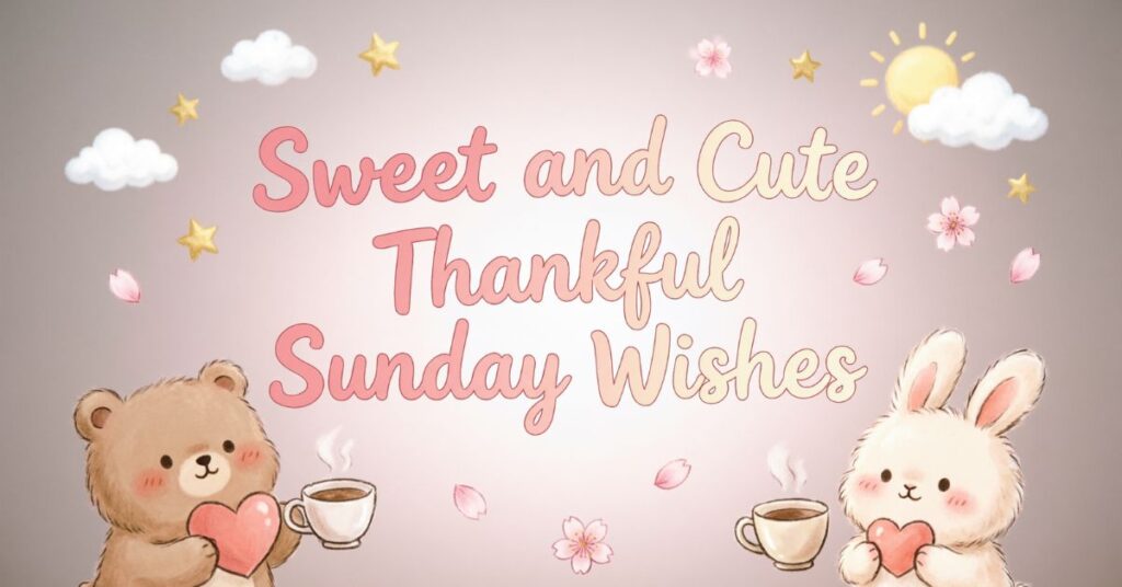 thankful sunday blessings quotes