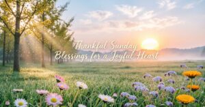 thankful sunday blessings quotes